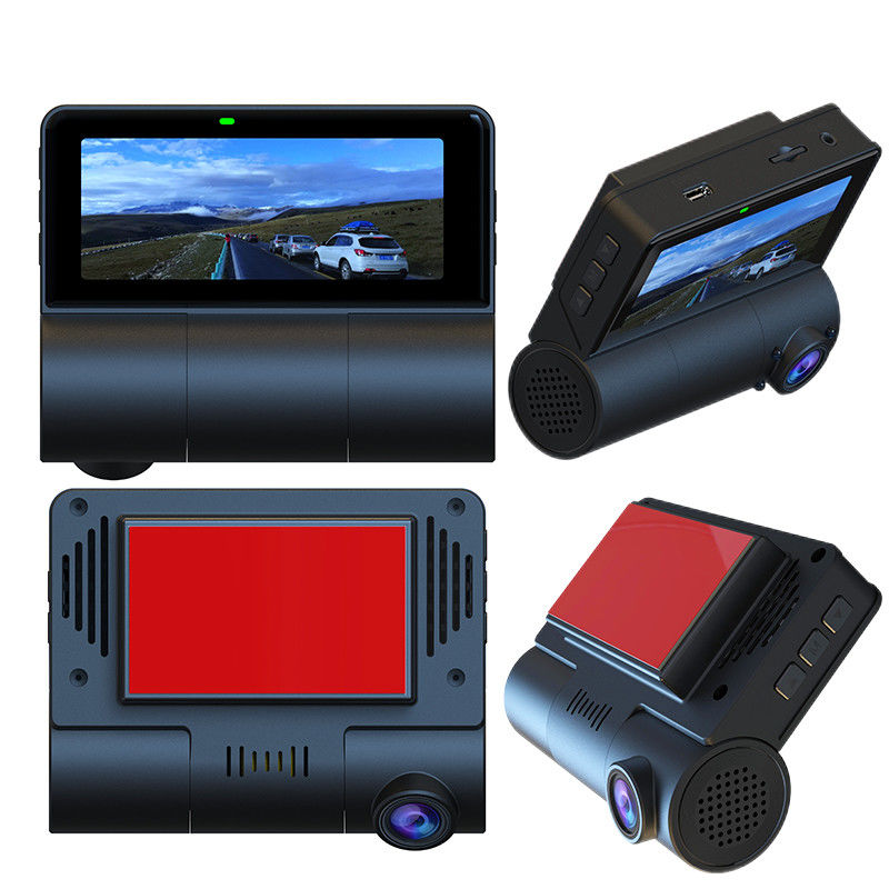 WiFi GPS Car Recorder Dual Recording Invisible 1080P Car Dash Camera dengan Lens F/NO 1.60
