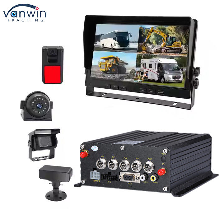 1080N Black Box Mobil Dengan Ekspansi 256GB H.264 Hi3520DV300 Prosesor Mobile DVR
