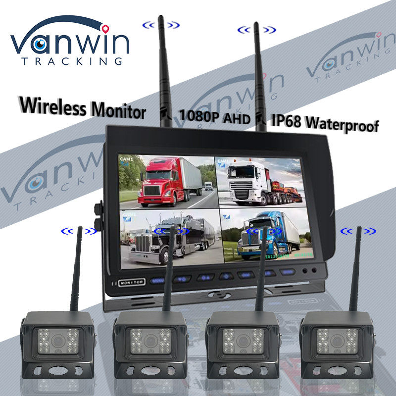 7 Inch AHD Digital Wireless Rearview System Truck Reverse Camera Wireless TFT Monitor Mobil