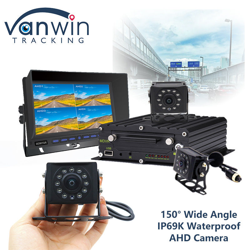 Keamanan IP69K AHD Kamera Keamanan 12 IR Night Vision Rearview Vehicle Mobil Kamera CCTV