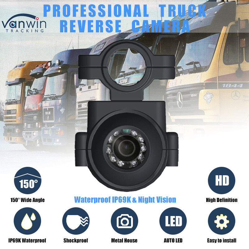 AHD 1080P IP69K Side View Kamera Dengan Night Vision Kendaraan CCTV Kamera Untuk Bus Truk