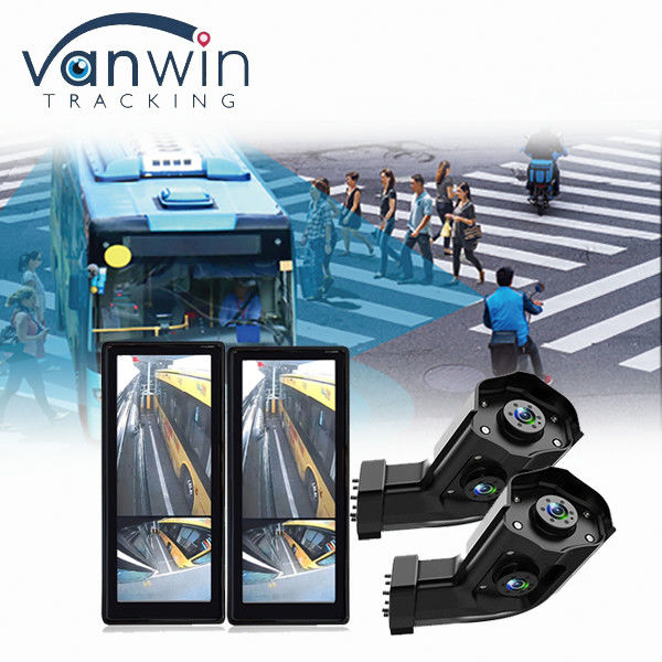 Waterproof HD 12.3 Inch Truck Bus E-Mirror Side View Blind Spot Dual Lens Camera System Side View Rear View Monitor Mobil
