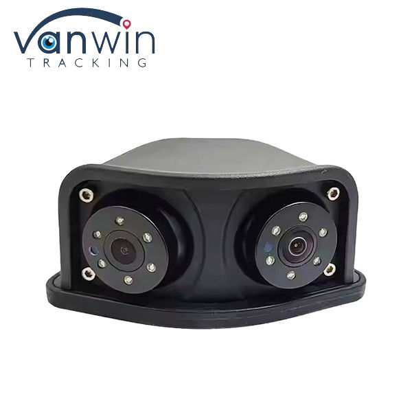 HD IR Night Vision Waterproof 1080P Dual Lens Side View Blind Area Rearview Mirror Rear View Backup Camera untuk Bus
