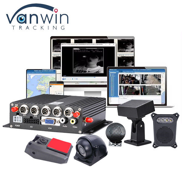 Manajemen Armada Sistem DVR Mobile GPS WIFI 4G AI ADAS DMS BSD 1080P H.264/H.265 API Untuk Bus, Truk