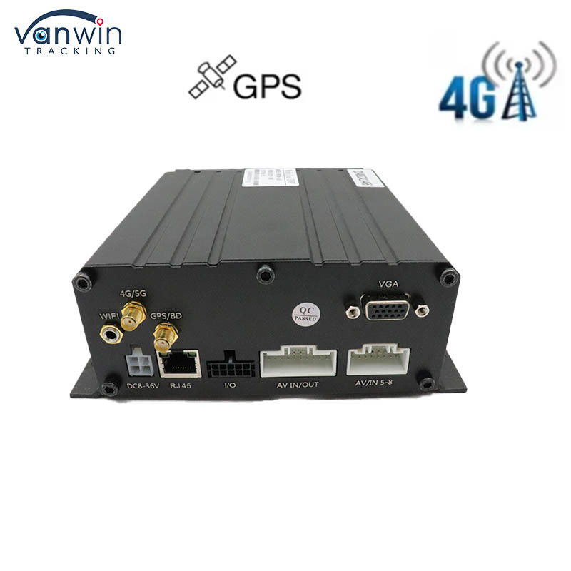 Mudah Menginstal 4CH MDVR 4G WiFi GPS Mendukung Pemantauan Pemantauan Armada Untuk Taksi Truk Bus Kamera dengan Perangkat Lunak CMSV6