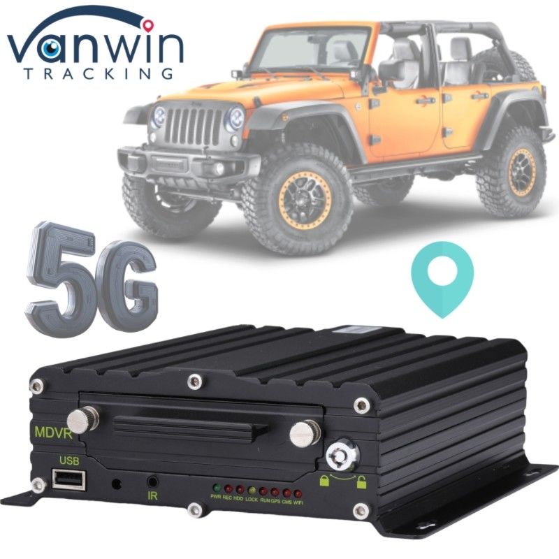 1080P Four Channel HDD MNVR Dengan 5G GPS Untuk Pemantauan Kendaraan Dukungan Layanan OEM