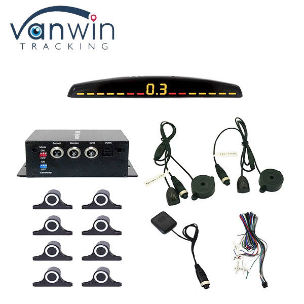 5M Parking Sensor Mobil Parking Kit Buzzer 8 Sensor Reverse Backup Radar Sound Alert Indicator Probe System