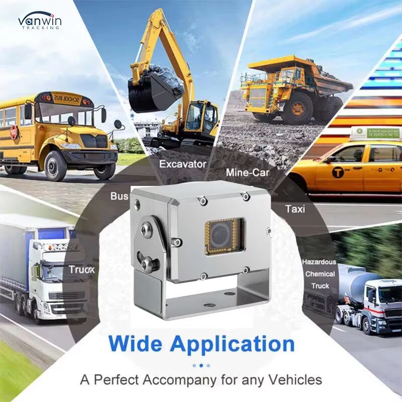 Kamera tahan ledakan baja tahan karat kompak IP68 anti korosi untuk kendaraan berat