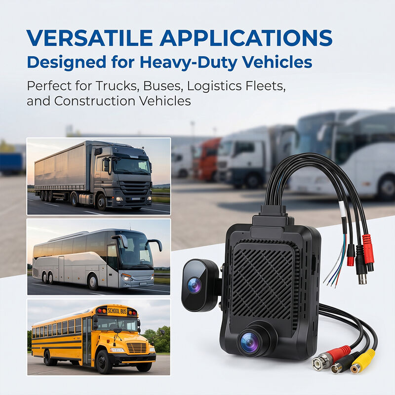 AI Fleet Dashcam 4G LTE dengan ADAS DMS BSD Active Driver Coaching & Risk Mitigation Car Blackbox