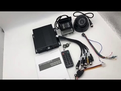 4CH 1080P kartu SD ganda Mobile DVR