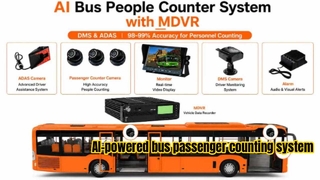 Sistem penghitungan penumpang bus bertenaga AI