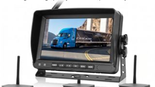 Kamera Hitch Nirkabel dan Kit Monitor 10 inci
