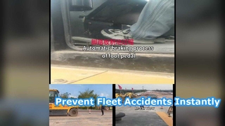 AI 4G GPS WIFI MDVR Perekam Dashcam dengan Radar 77GHz AEBS Motor Rem Digital Miti Tabrakan Aktif